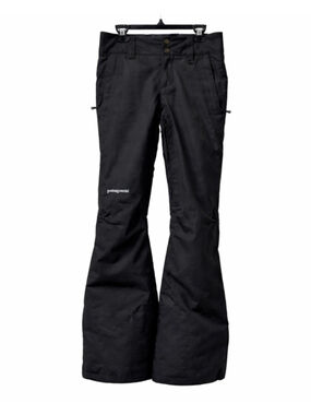 Patagonia H2No Women’s XS Black Ski Snow Pants Waterproof Insulated Excellent Co
